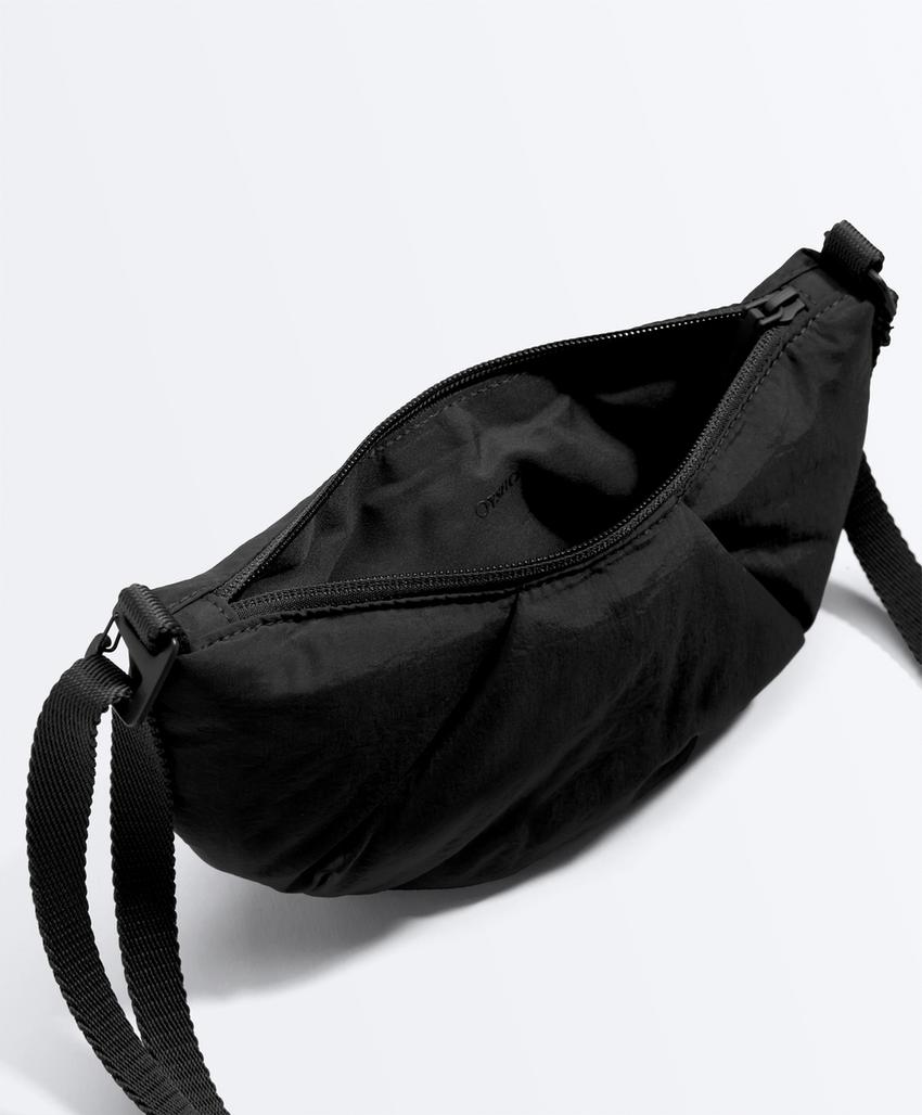 Стеганая мини-сумка через плечо