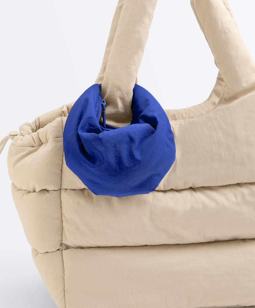 Стеганая мини-сумка через плечо