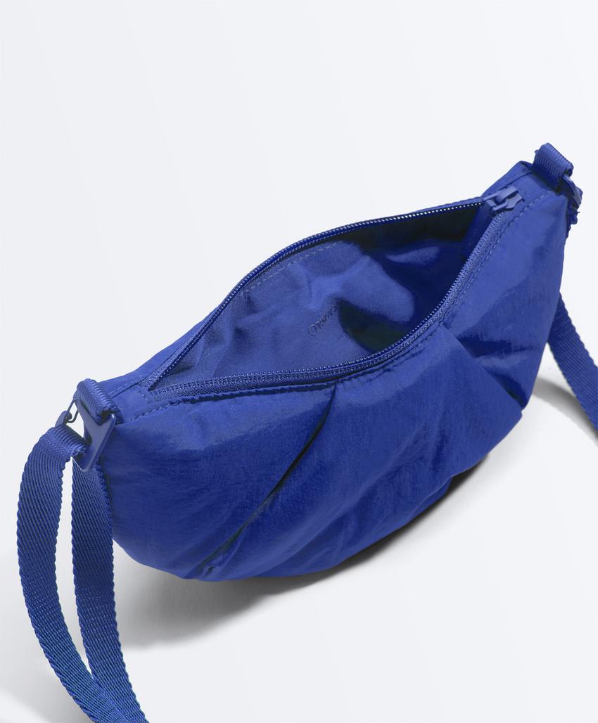 Стеганая мини-сумка через плечо