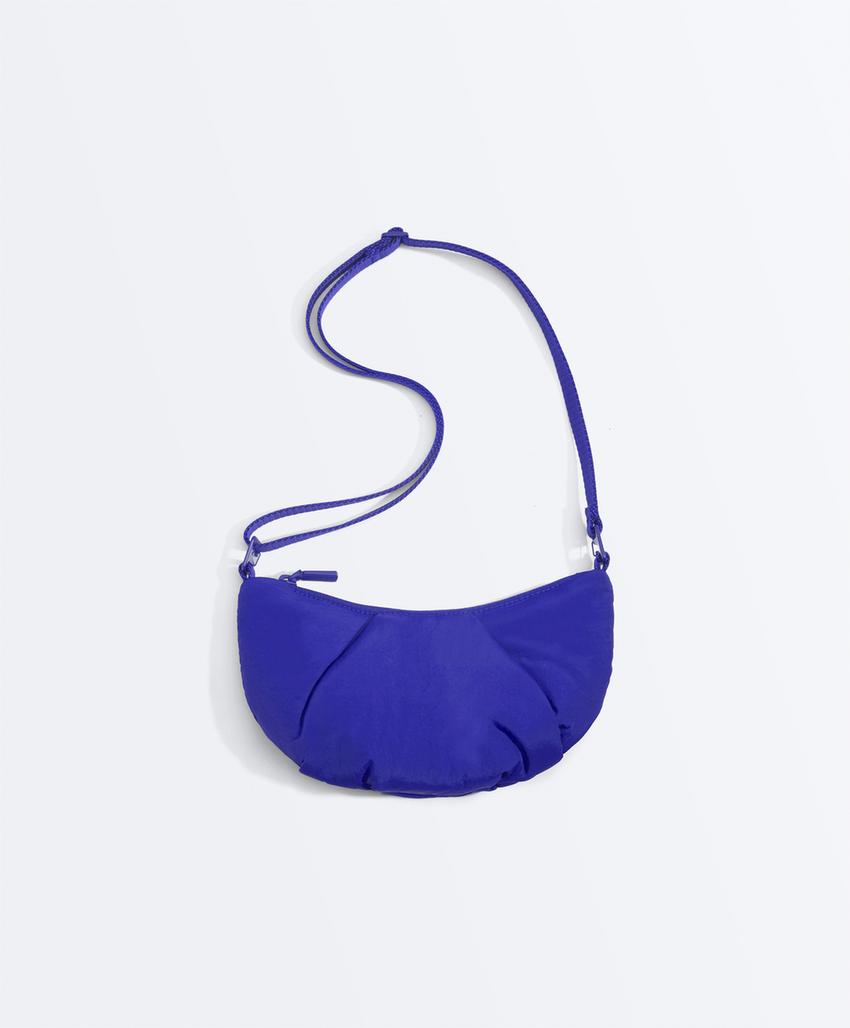 Стеганая мини-сумка через плечо