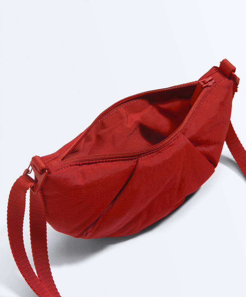 Стеганая мини-сумка через плечо