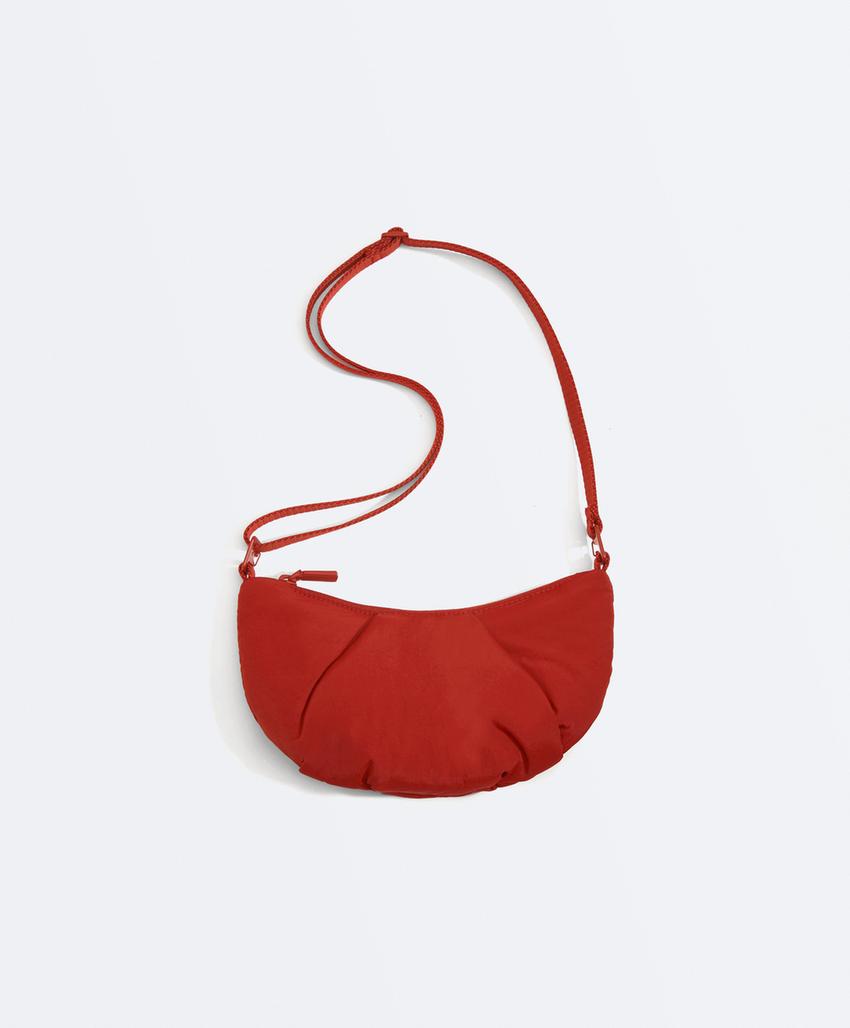 Стеганая мини-сумка через плечо