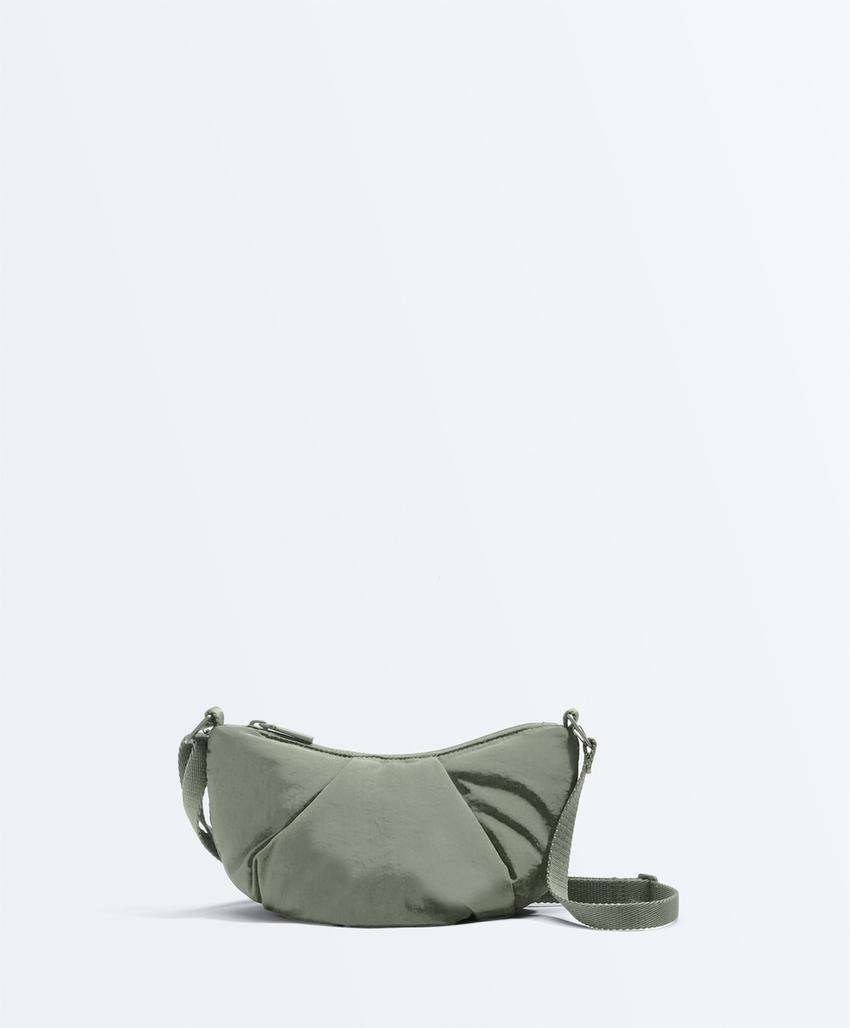 Стеганая мини-сумка через плечо