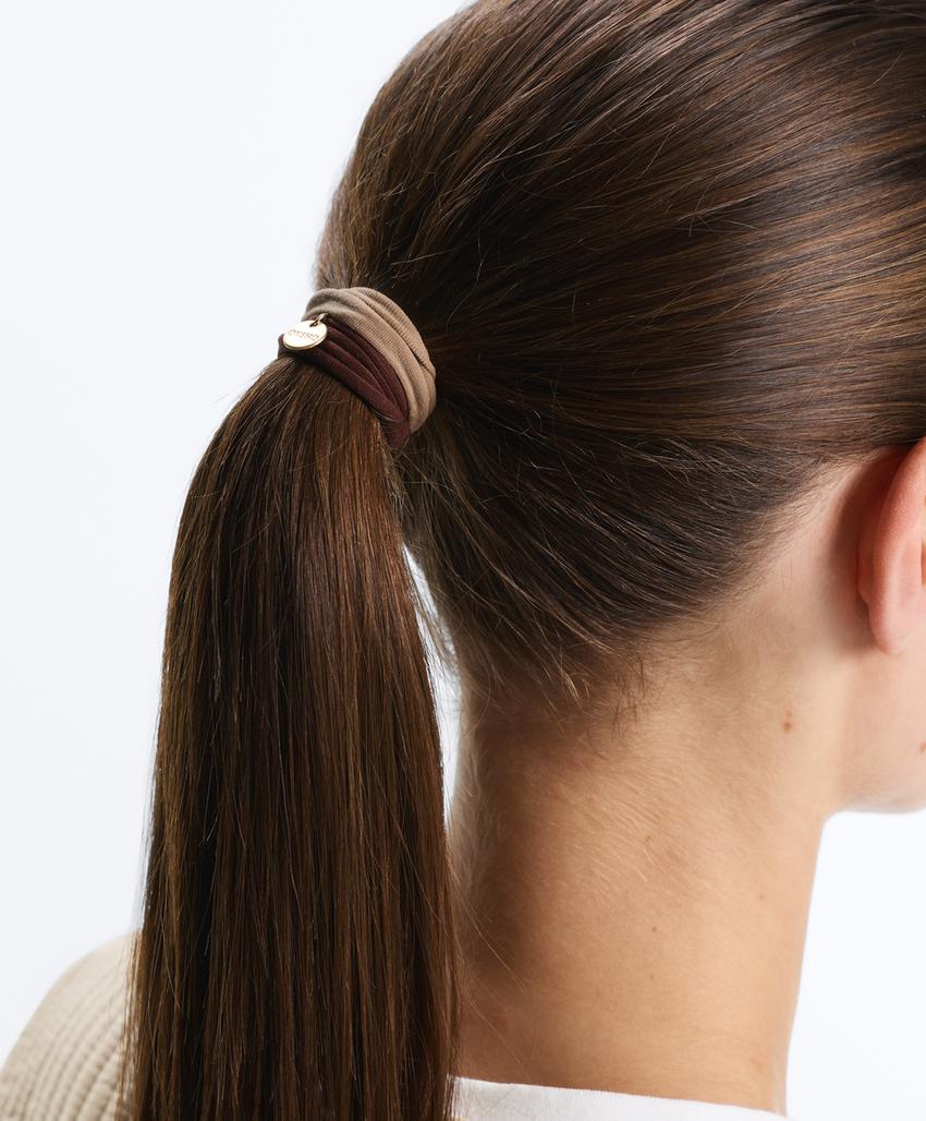 6 резинок для волос с логотипом Oysho