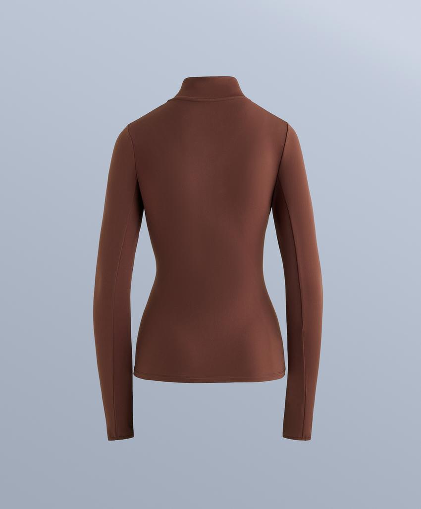 Термофутболка Base Layer с молнией до середины груди