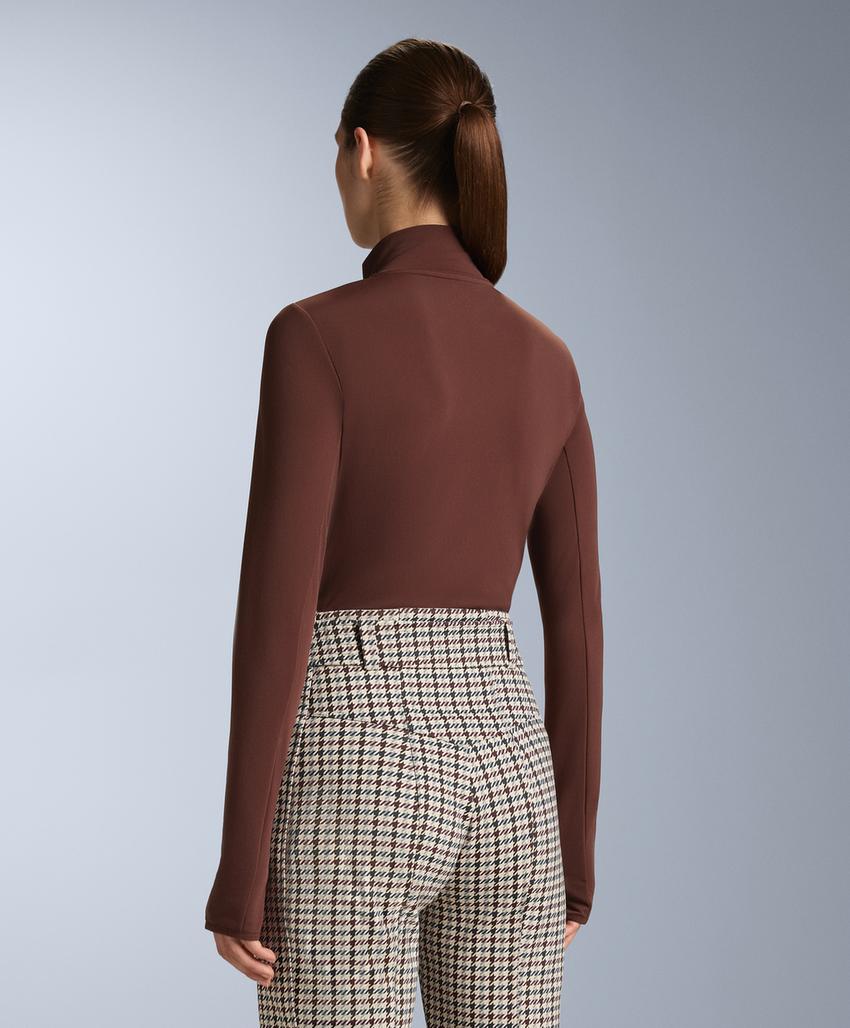 Термофутболка Base Layer с молнией до середины груди