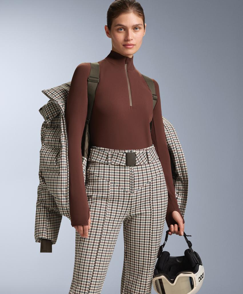 Термофутболка Base Layer с молнией до середины груди