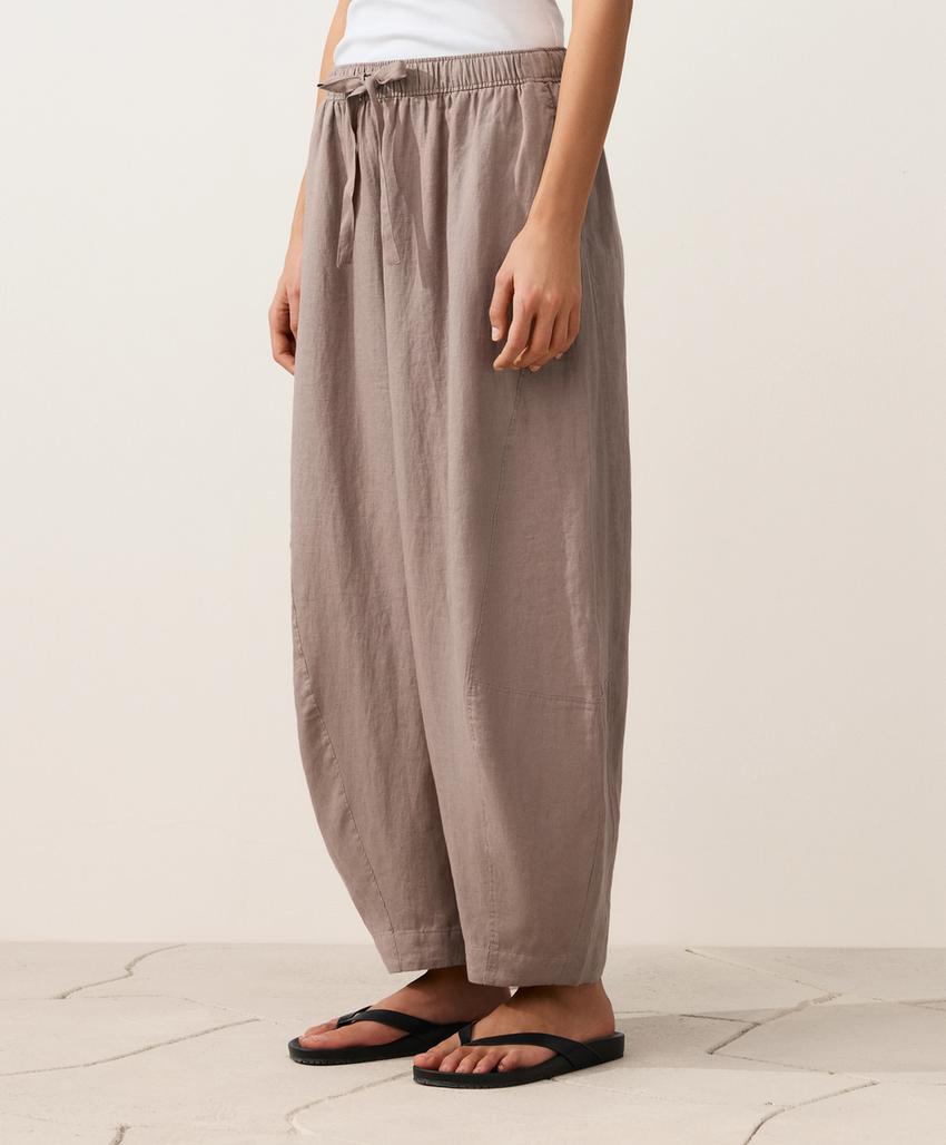 Брюки Balloon из 100%-го льна