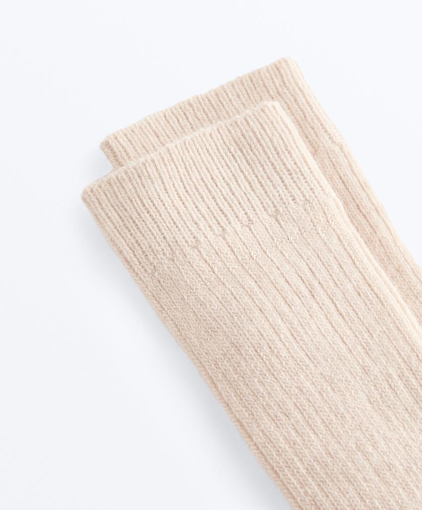 Гольфы с 18% кашемира и 13% шерсти