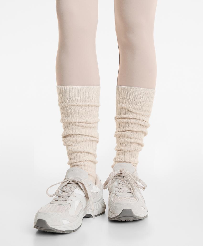 Гольфы с 18% кашемира и 13% шерсти