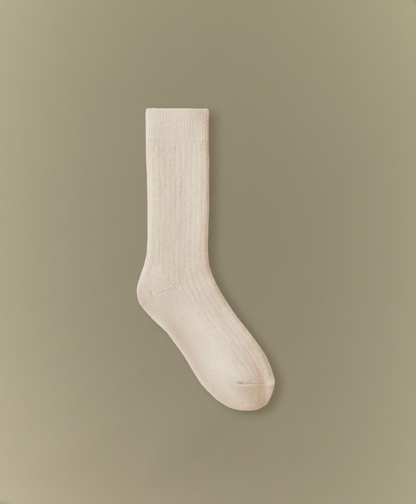 Классические носки 15% кашемир, 10% шерсть