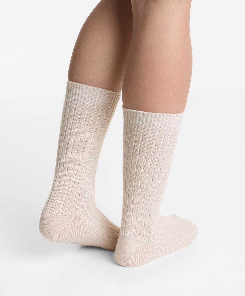Классические носки 15% кашемир, 10% шерсть