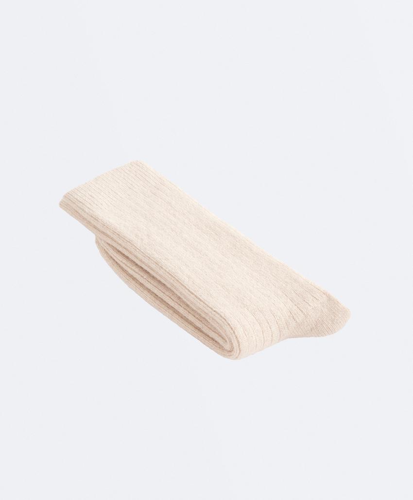 Классические носки 15% кашемир, 10% шерсть