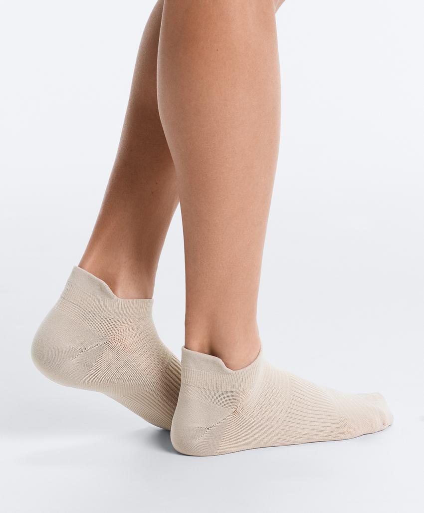 3 пары спортивных носков-сникеров с язычком из смесового полиамида