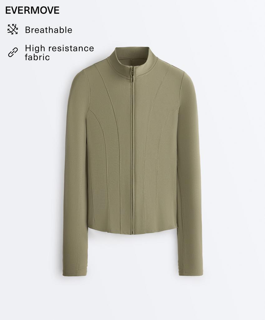 Техническая куртка Evermove с баской