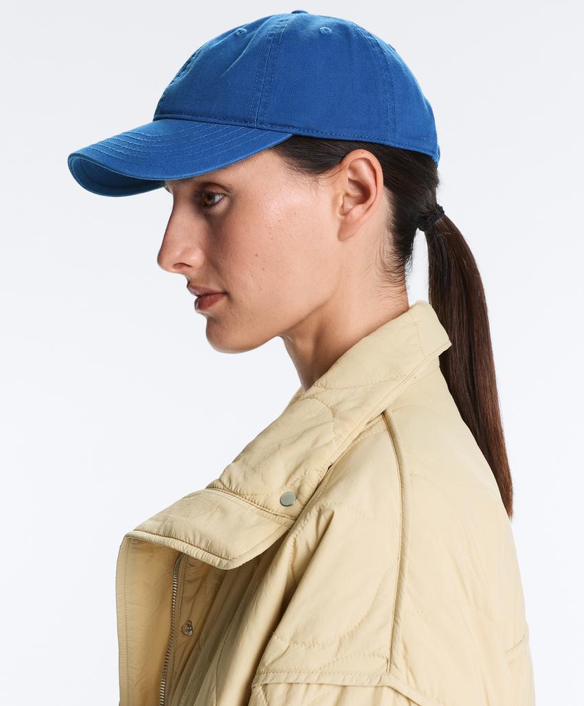 Кепка из 100%-го хлопка с эффектом выгорания