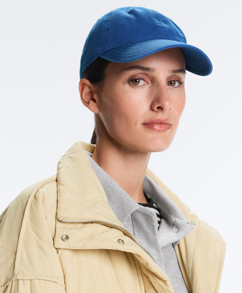 Кепка из 100%-го хлопка с эффектом выгорания