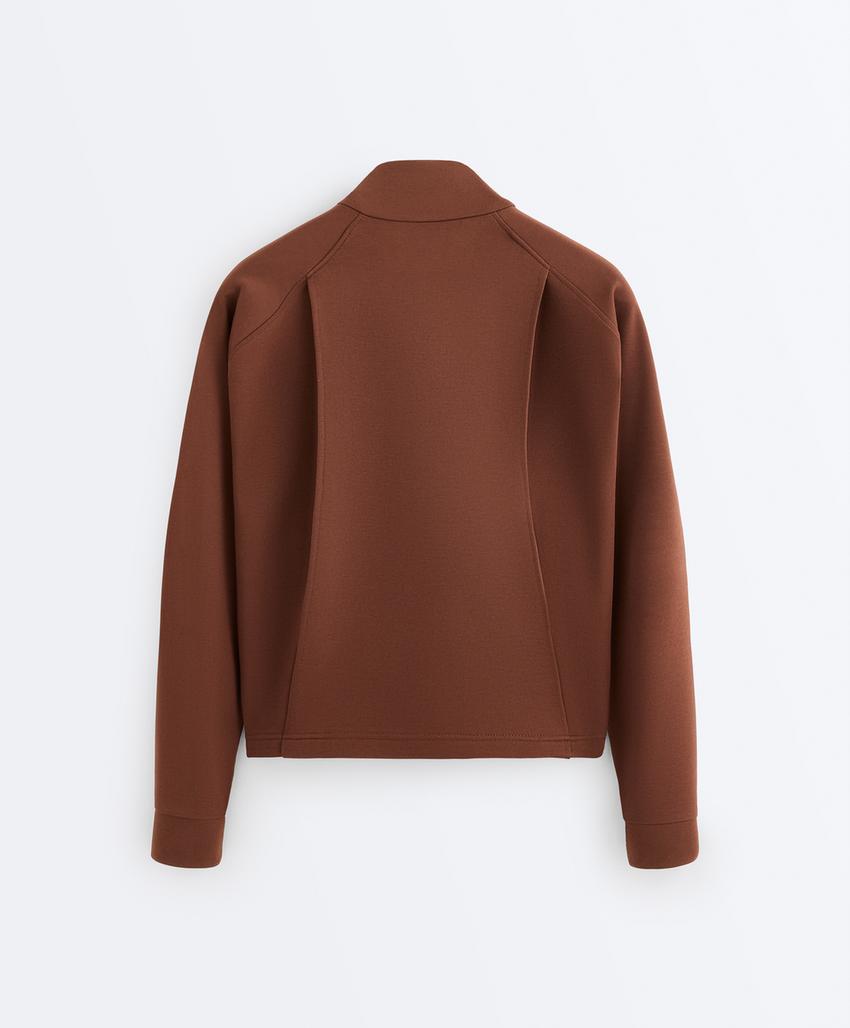 Куртка пике с карманами из хлопка