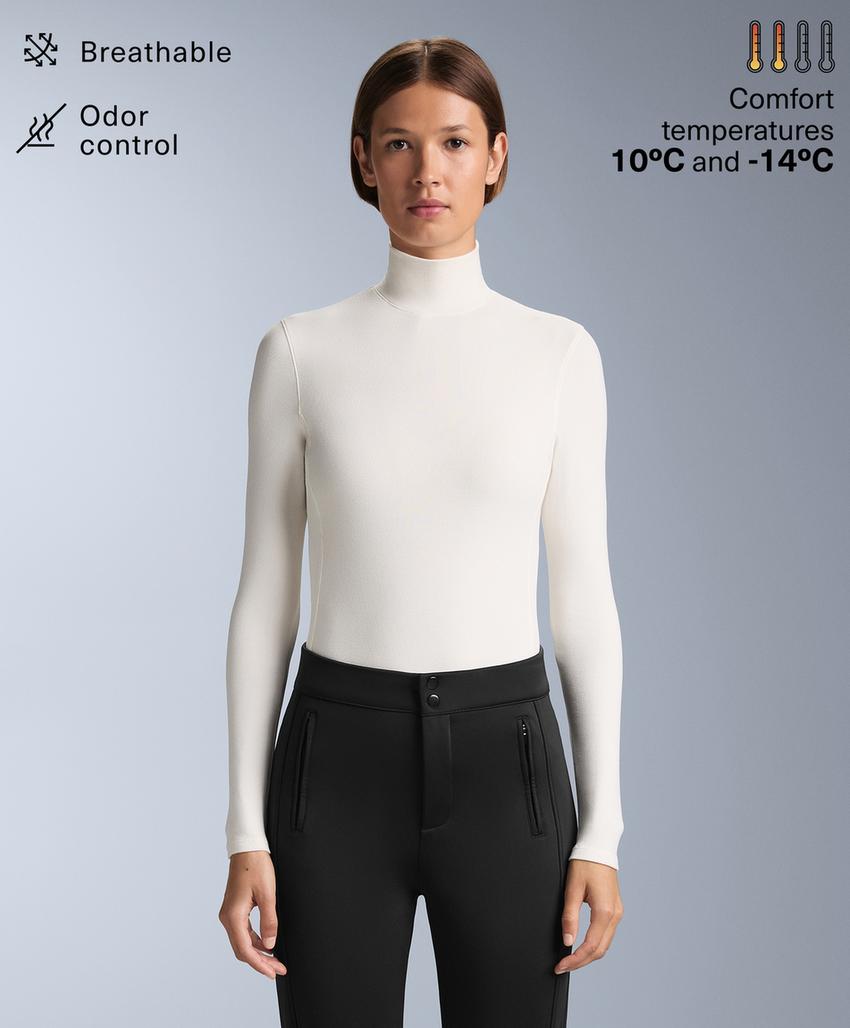 Термофутболка флисовая Base Layer с высоким воротом