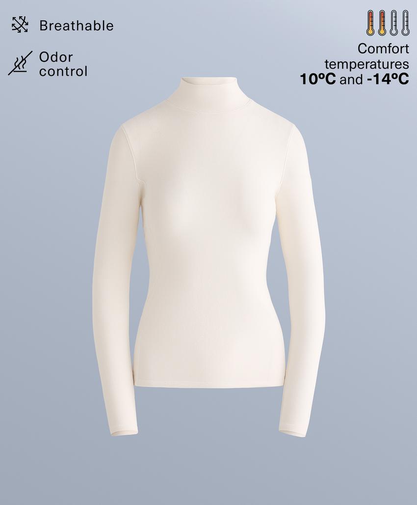 Термофутболка флисовая Base Layer с высоким воротом
