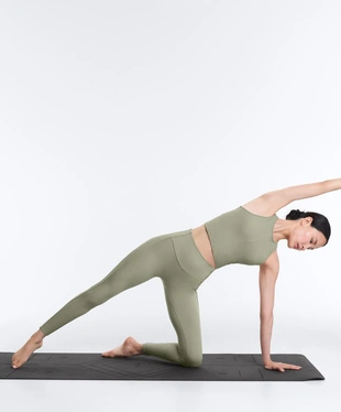 Легинсы Comfortlux в рубчик длиной до щиколотки с высокой посадкой- Заказать в России