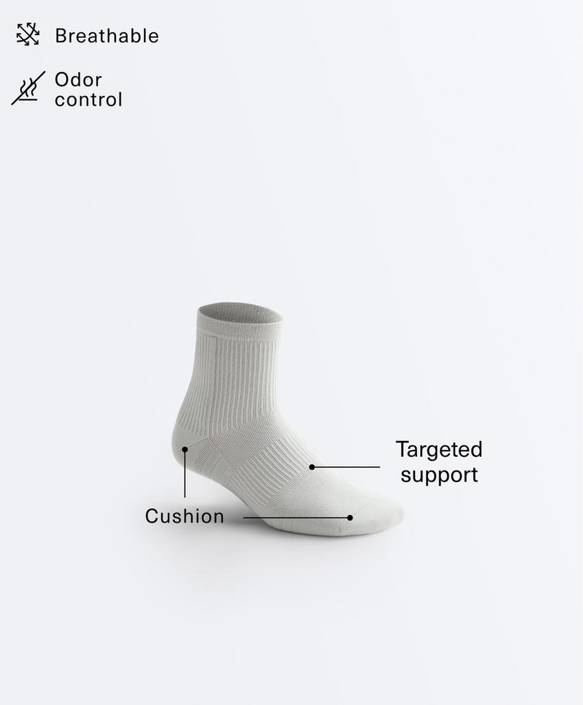 2 пары коротких носков Running из смесового полиамида