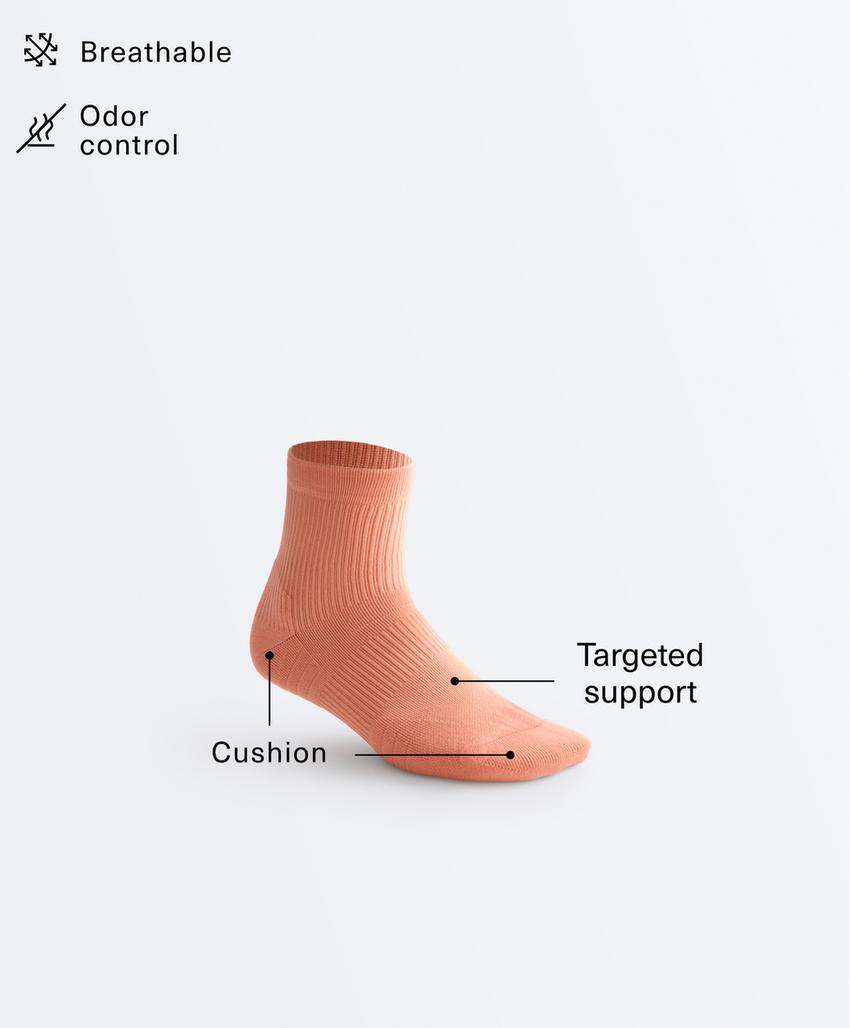 2 пары коротких носков Running из смесового полиамида