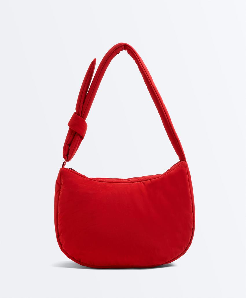 Сумка-хобо с узлом