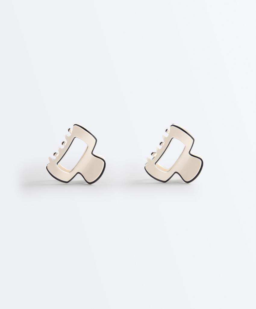 2 заколки для волос мини-формата с Piping