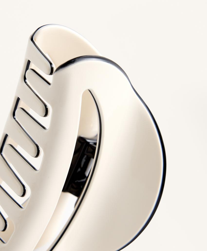 Большая заколка для волос с Piping