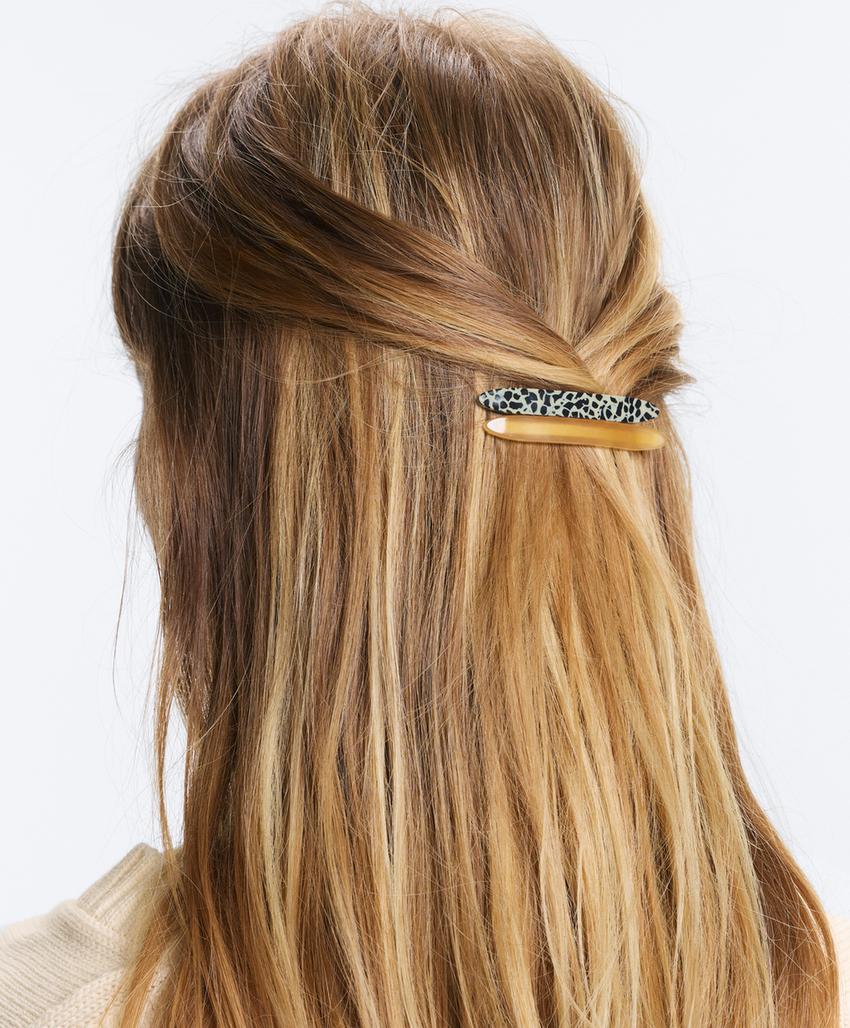 2 заколки для волос с принтом