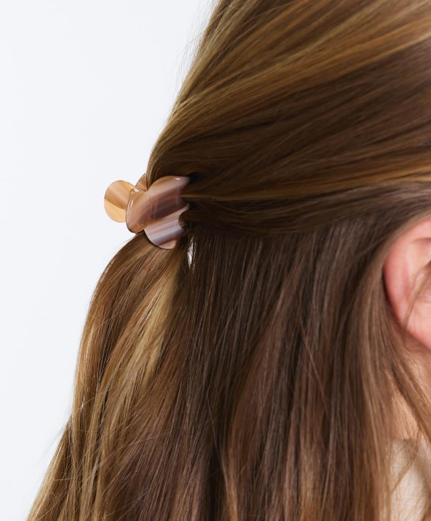 2 заколки для волос мини-формата с принтом