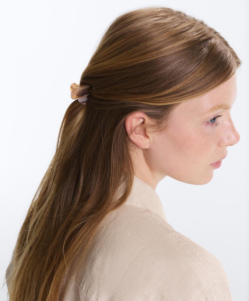 2 заколки для волос мини-формата с принтом