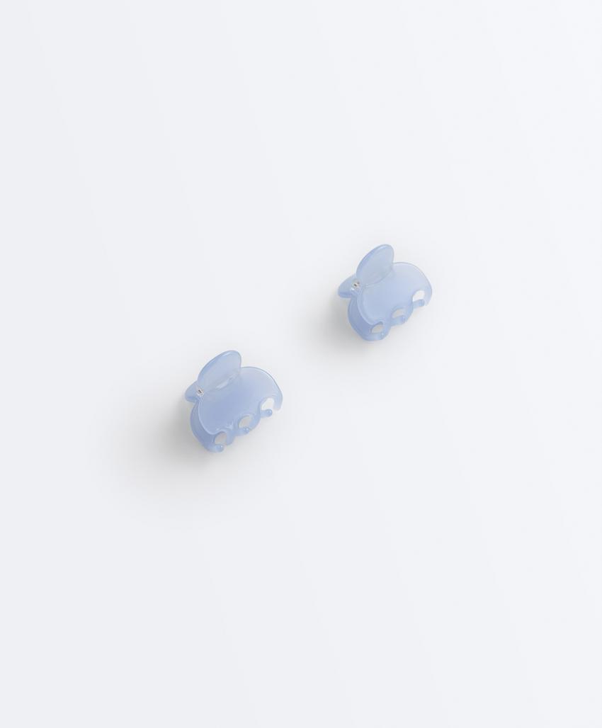 2 заколки для волос мини-формата