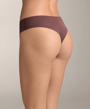 3 invisible laser-cut polyamide blend Brazilian briefs- Заказать в России