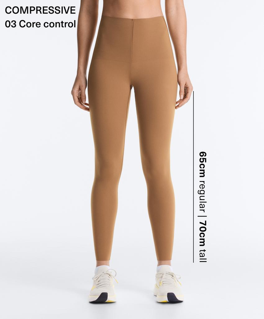 Легинсы Compressive Core Control с завышенной талией, длиной до щиколотки
