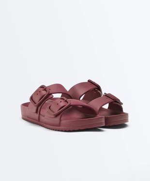 Сандалии с двойной пряжкой для пляжа- Заказать в России