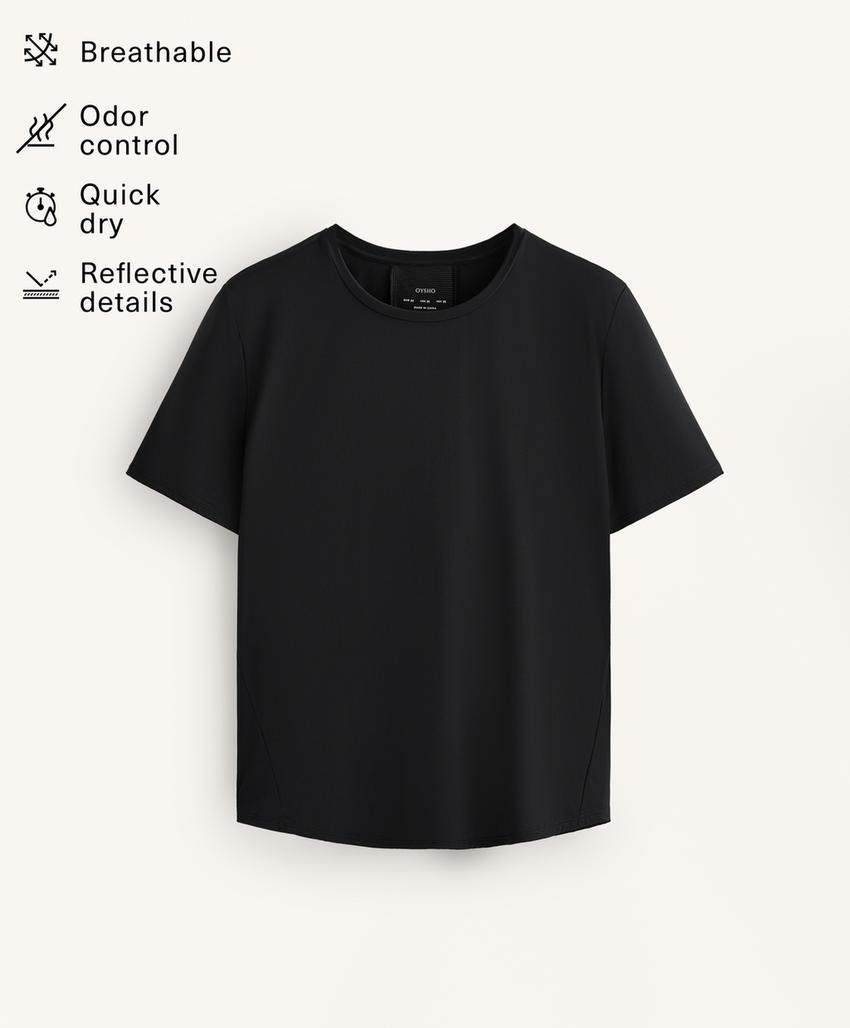 Техническая футболка с короткими рукавами