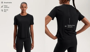 Техническая футболка с короткими рукавами- Заказать в России