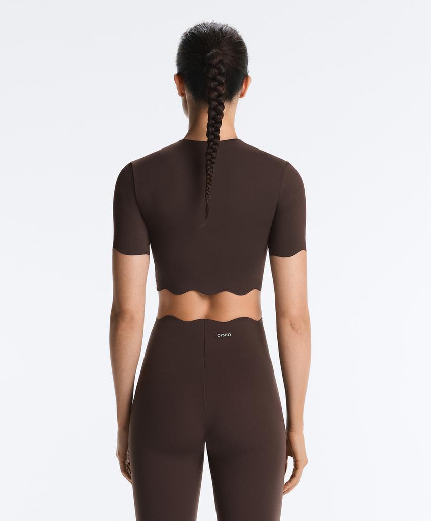 Майка - топ Compressive ondulado