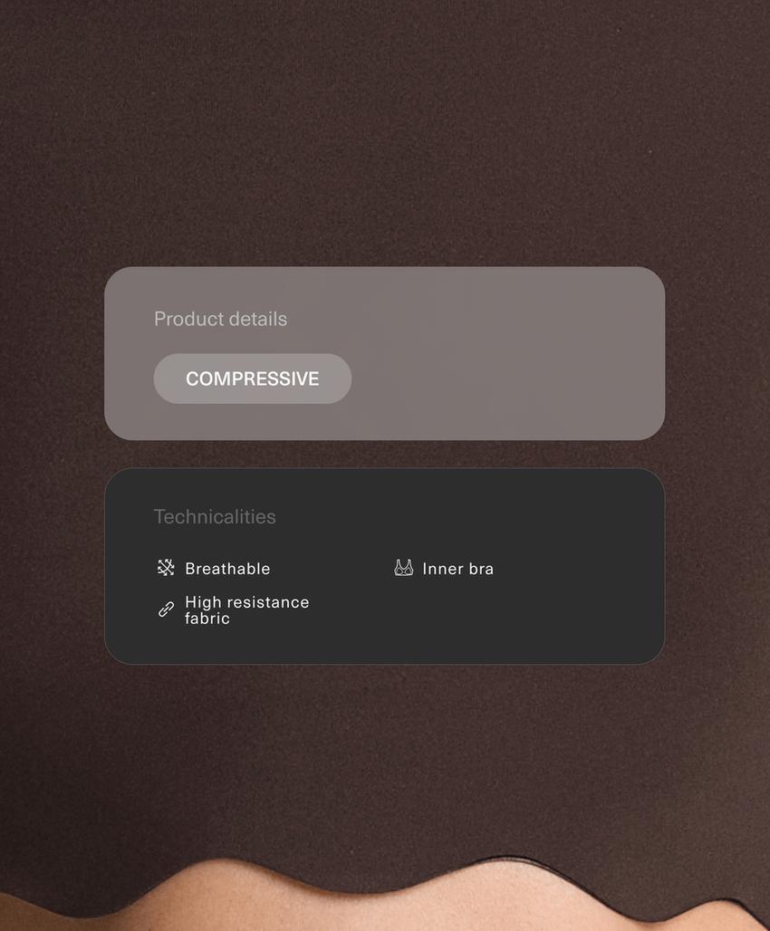 Майка - топ Compressive ondulado