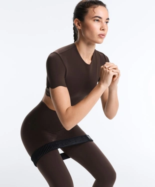 Майка - топ Compressive ondulado- Заказать в России