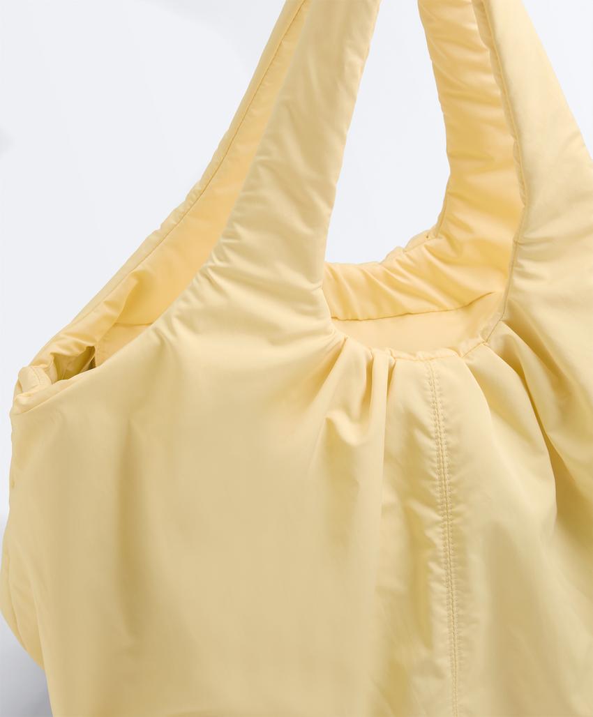 Сумка-шопер со сборками