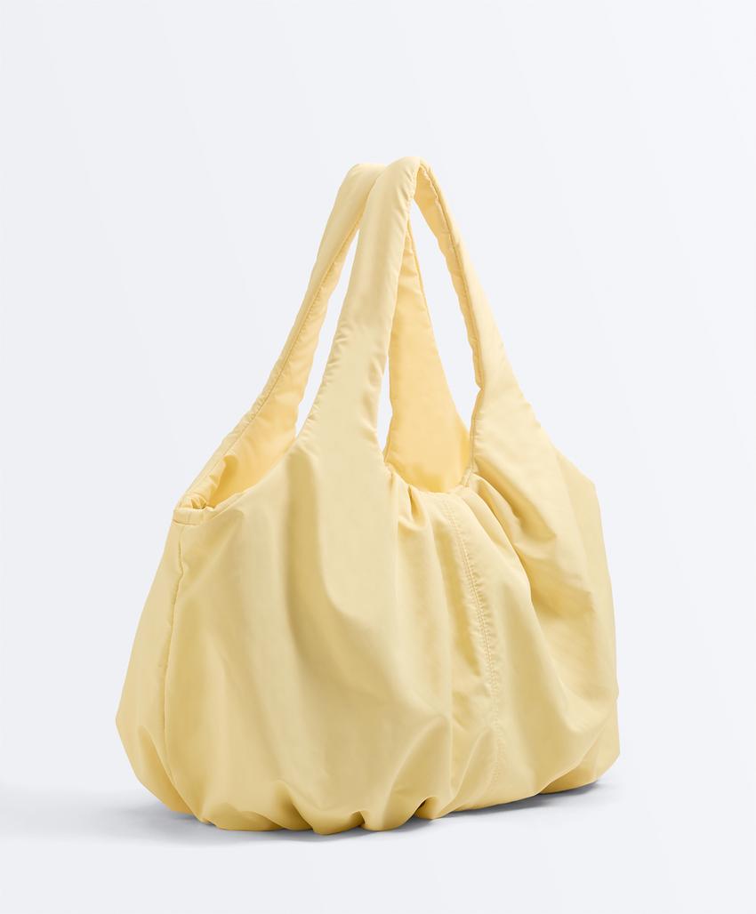 Сумка-шопер со сборками