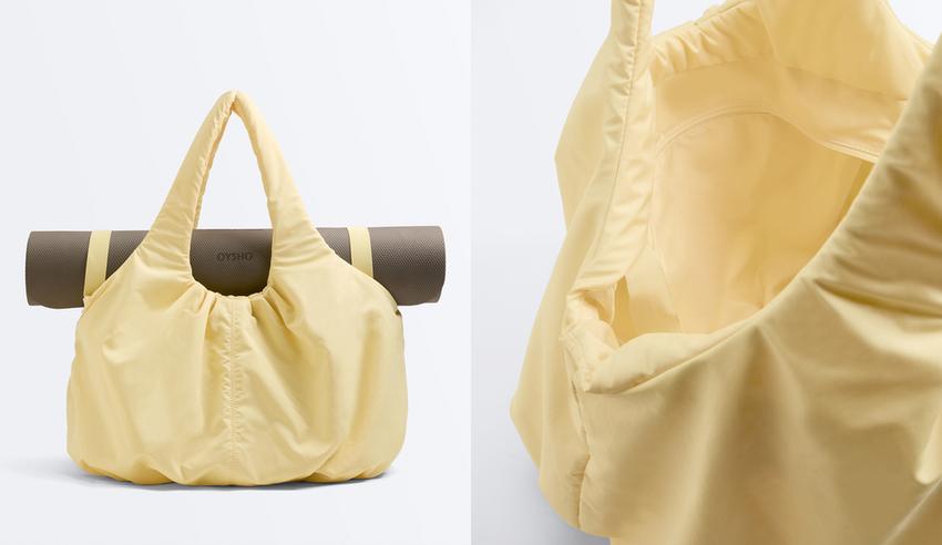 Сумка-шопер со сборками