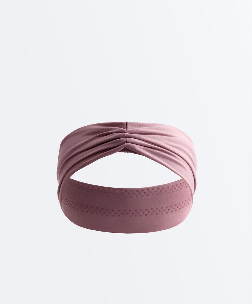 Спортивная повязка для волос с драпировкой