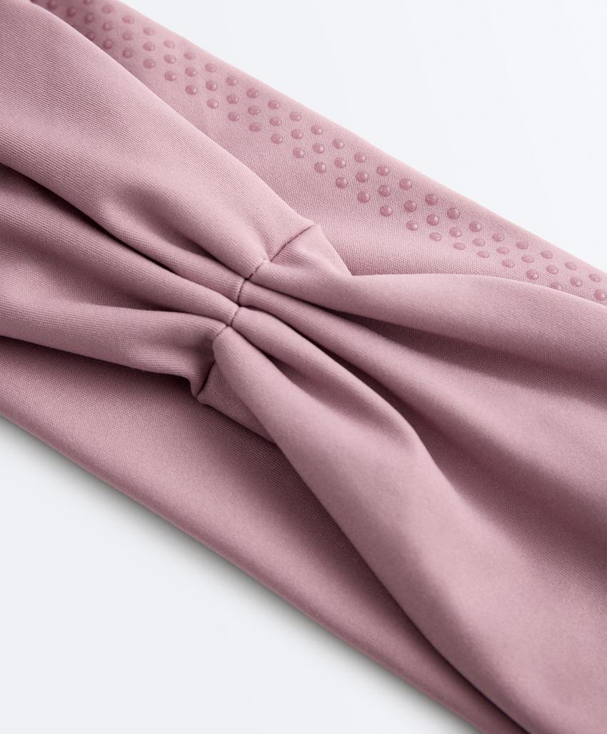 Спортивная повязка для волос с драпировкой