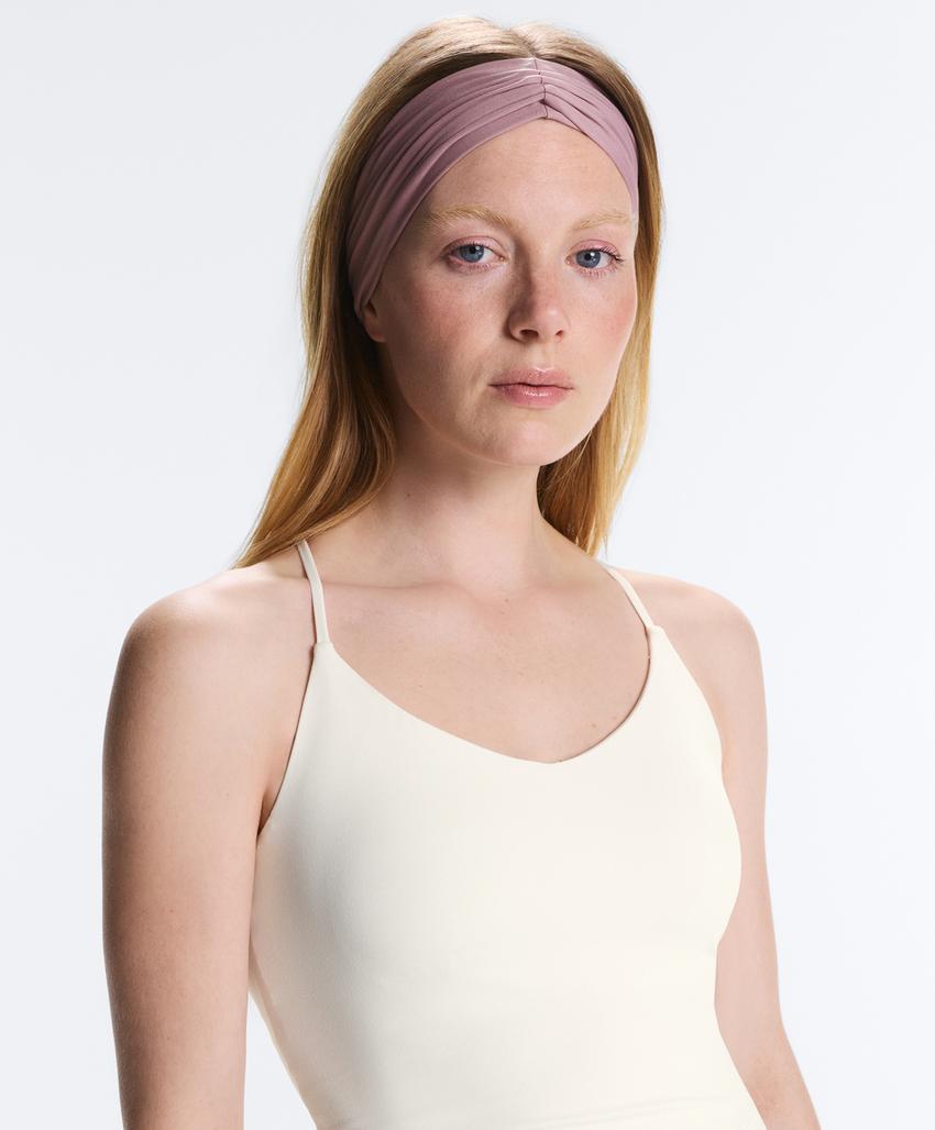 Спортивная повязка для волос с драпировкой