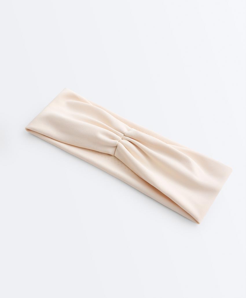 Спортивная повязка для волос с драпировкой