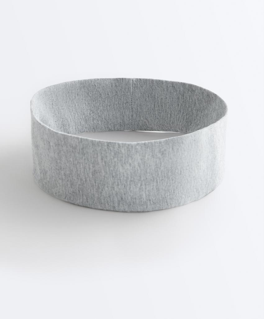 Меланжевая повязка для волос из хлопка